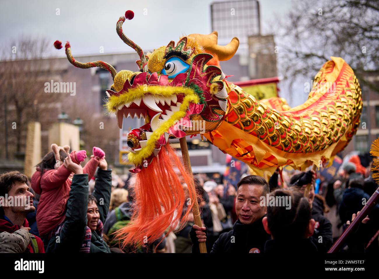 The Hague - The Lion Dance Is Performed During The National Celebration 