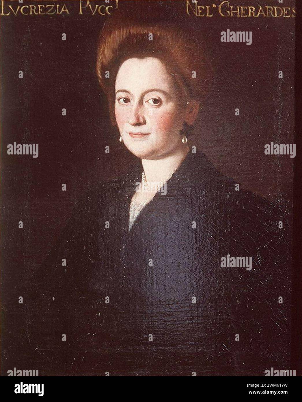 Bellezze di Artimino (al 'gomito') - Lucrezia Pucci nei della Gherardesca. Stock Photo