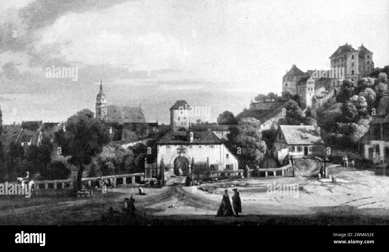 Bellotto portepirna-detruit. Stock Photo