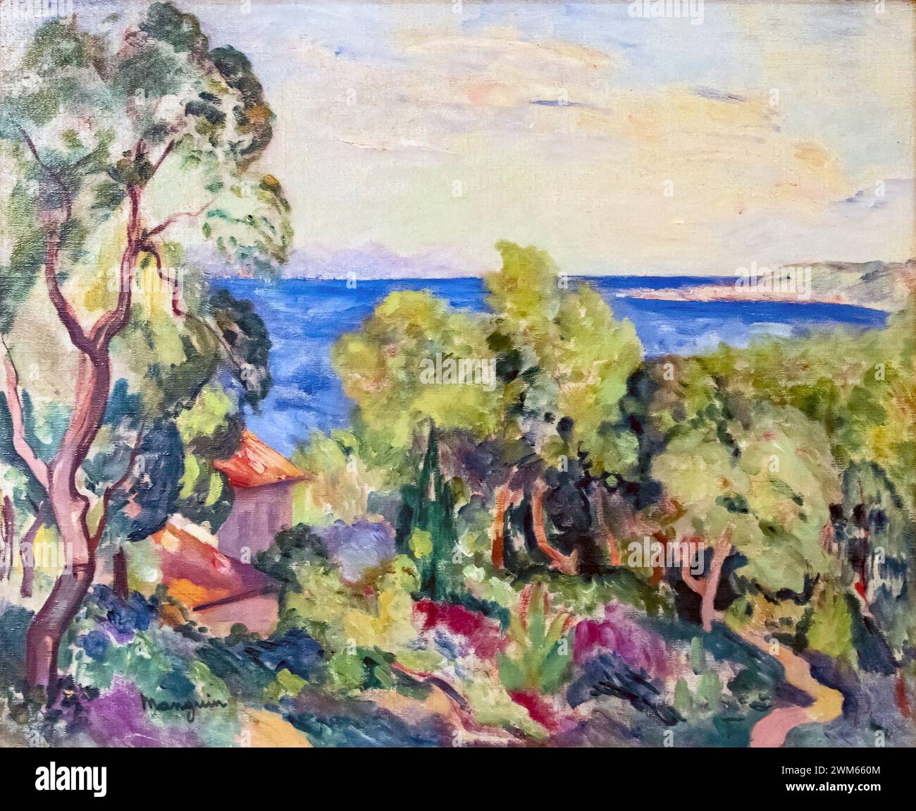 アンリ・マンギャン　デッサン画 Henri manguin hi-res stock photography and images - Alamy