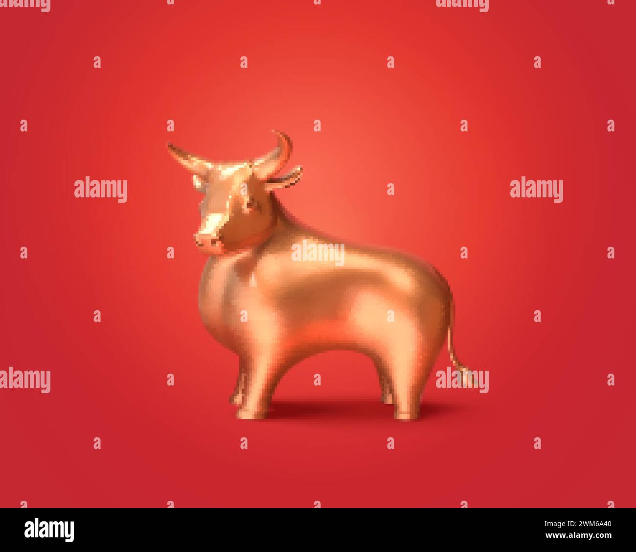 Golden Bull Statue Stock Vector Images Alamy golden-bull-statue-stock-vector-images-alamy