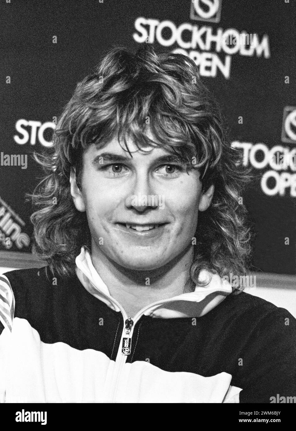 PETER LUNDGREN Swedish tennis player Stock Photo Alamy