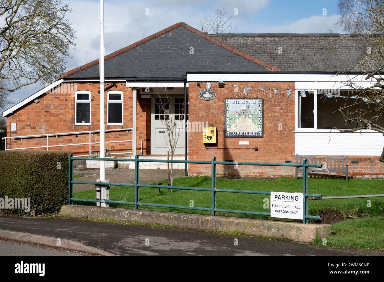 The village hall, Willoughby, Warwickshire, England, UK Stock Photo Alamy