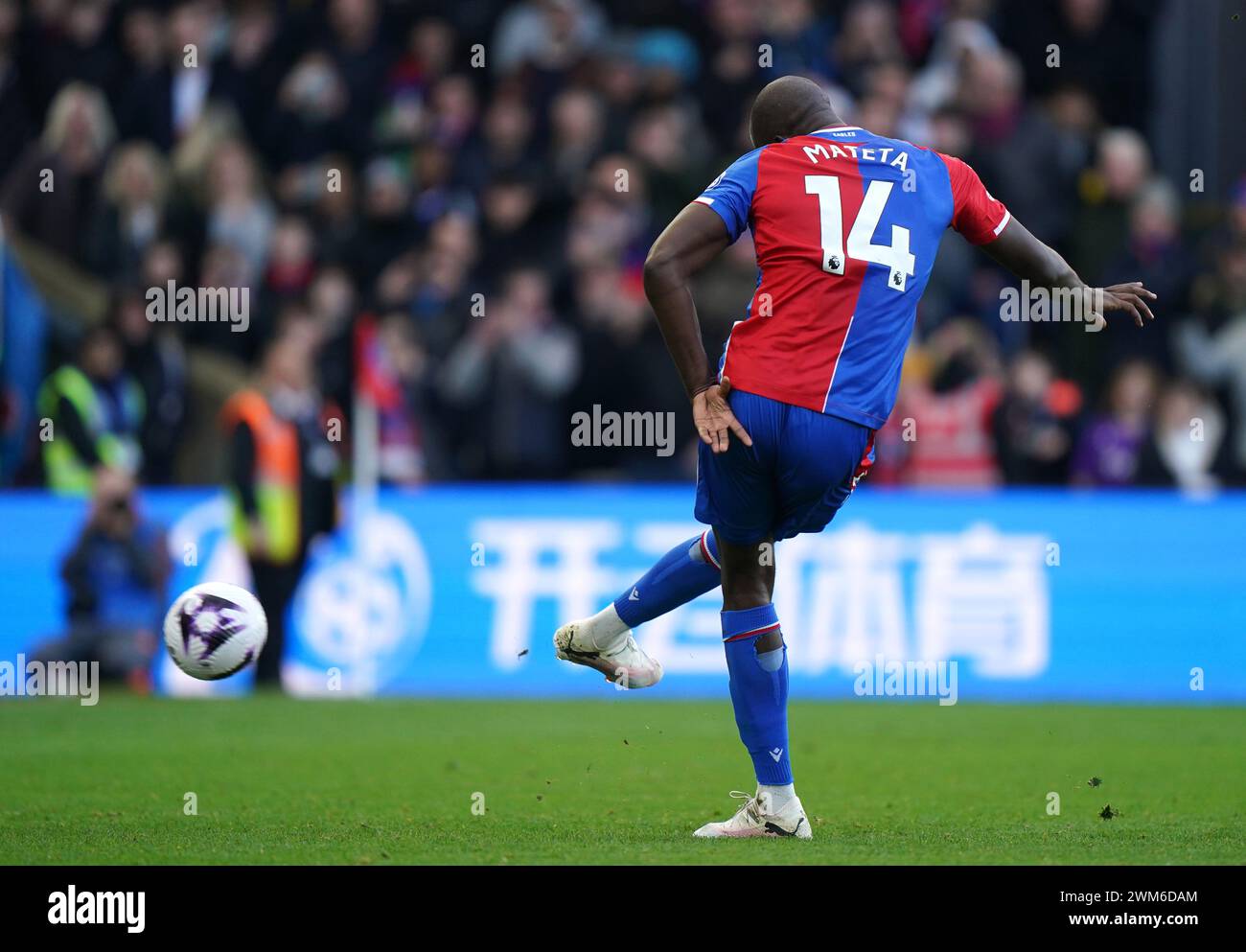 Crystal Palace's Jean-Philippe Mateta Scores Their Side's Third Goal Of ...