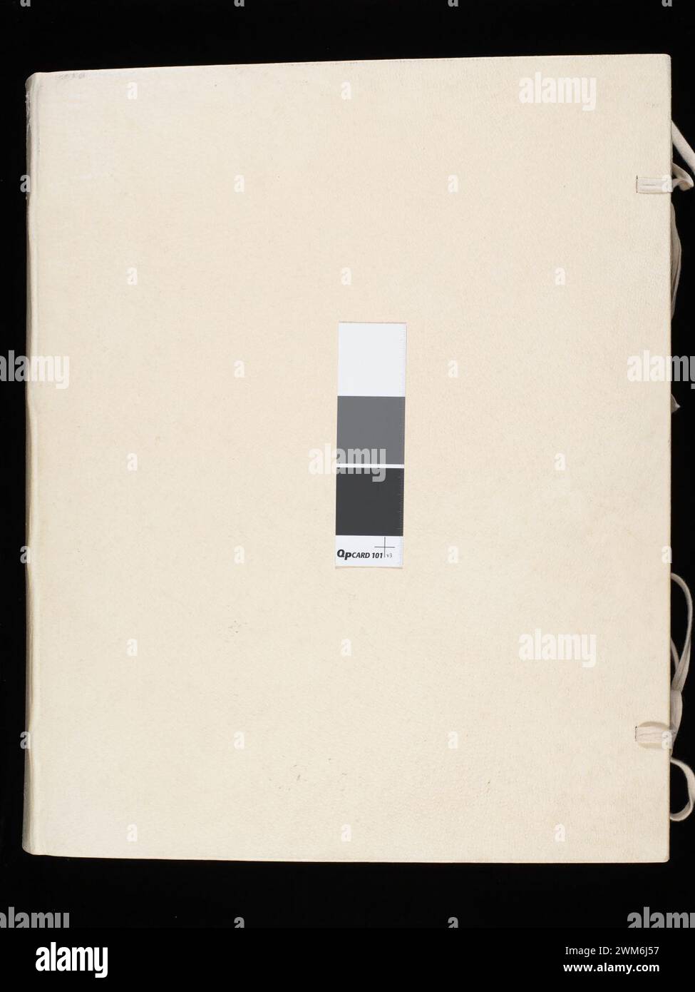 Cod. 3, QP card on binding – Biblia latina (Vulgata, Part 1 Genesis to ...