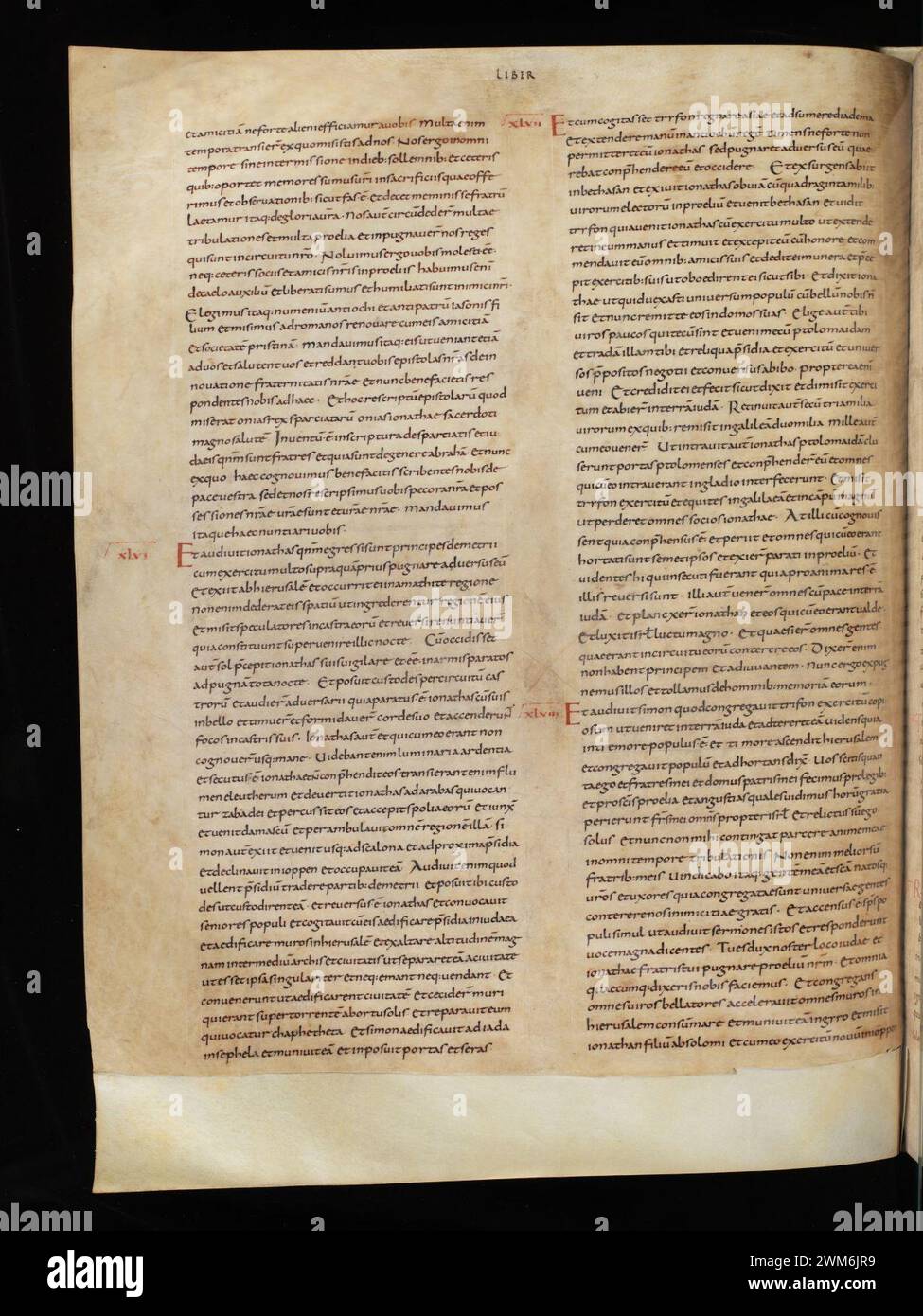 Incomplete Latin Scroll Cod. 4, f. 75v – Biblia latina (Vulgata, Part 2 Solomon to Apocalypse ...