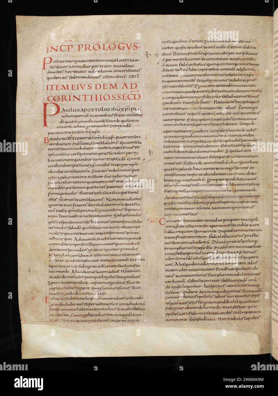 Incomplete Latin Scroll Cod. 4, f. 144v – Biblia latina (Vulgata, Part 2 Solomon to Apocalypse ...
