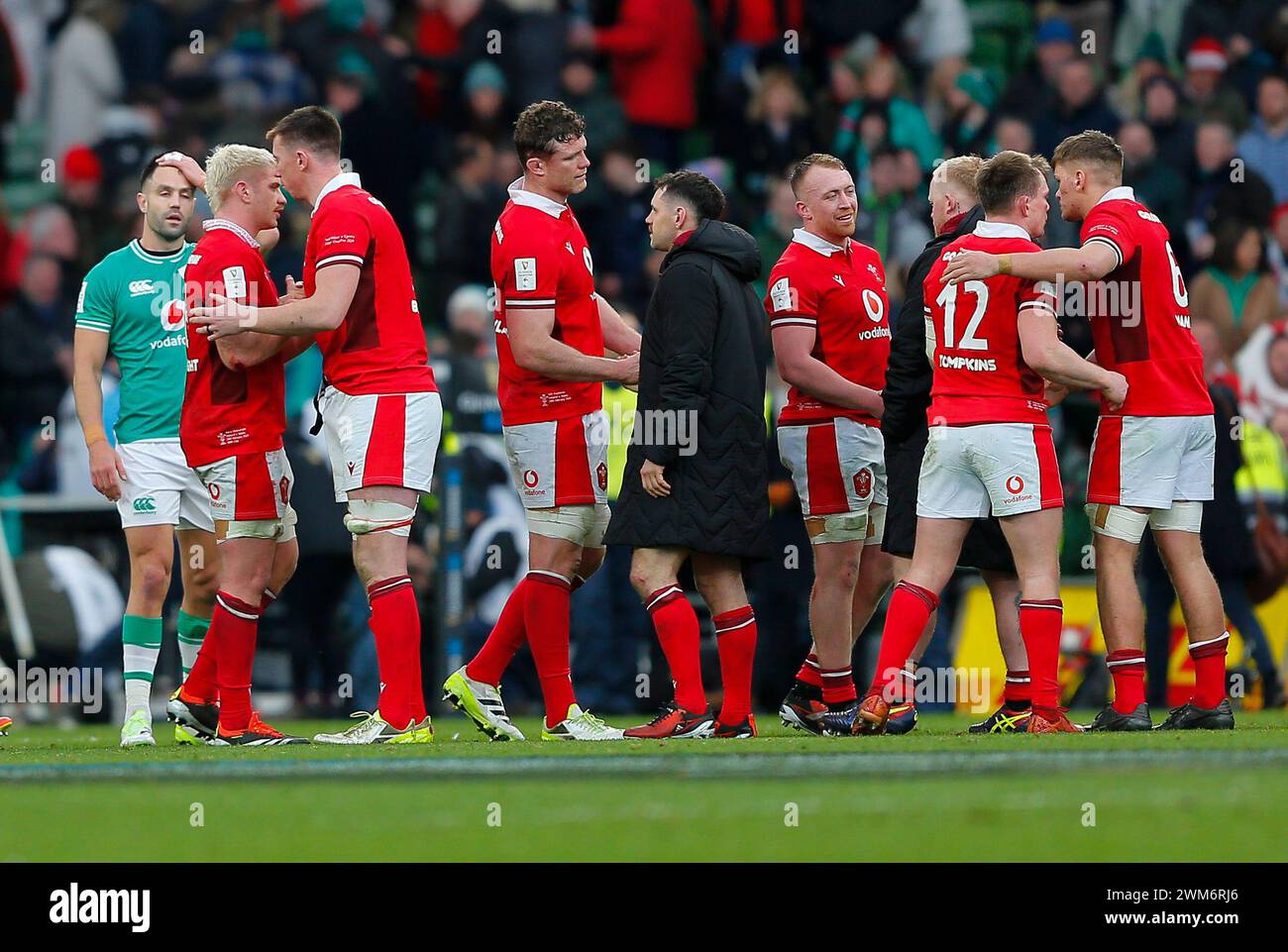 24th February 2024; Aviva Stadium, Dublin, Ireland Six Nations