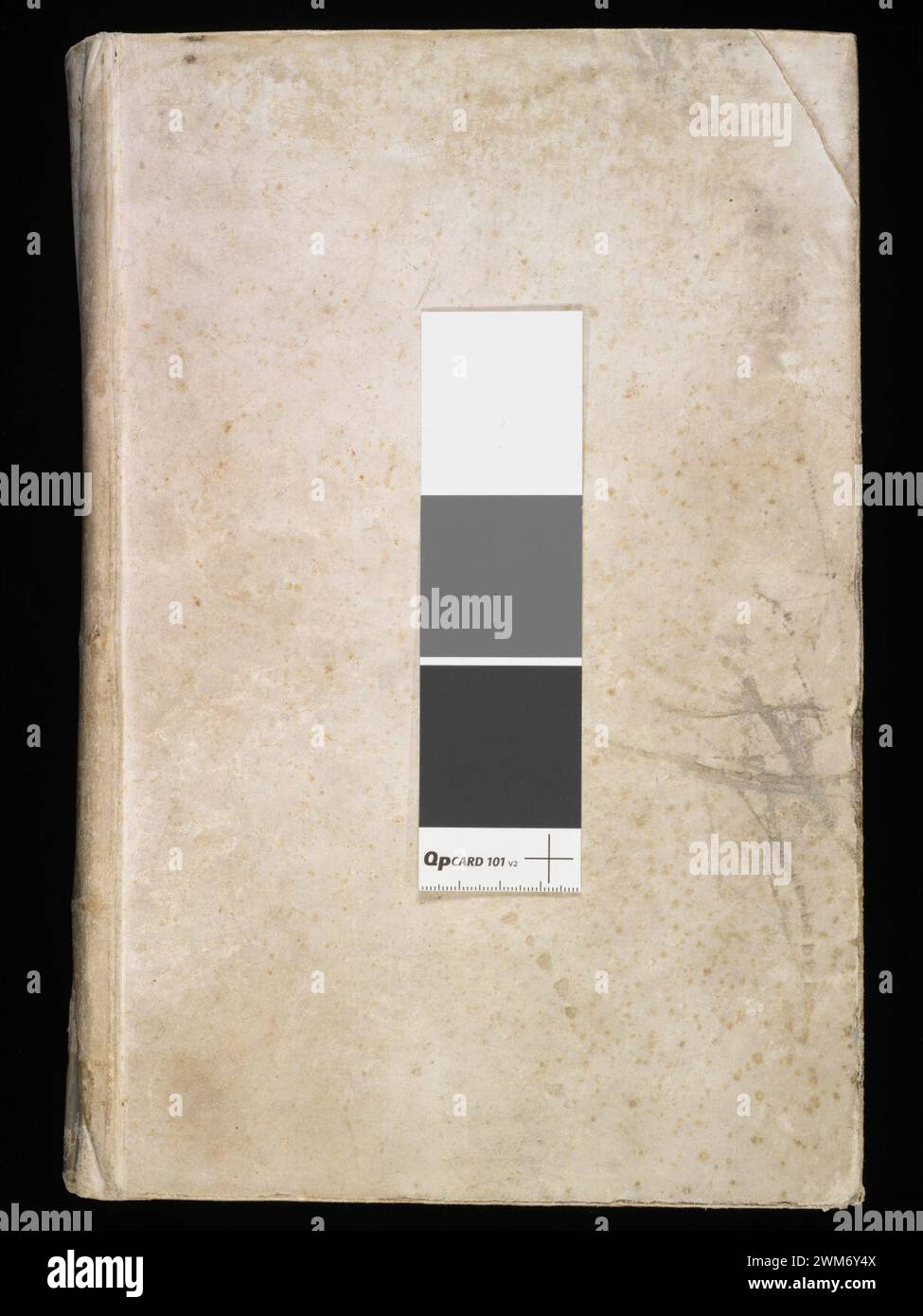Cod. 85, QP card on binding – Biblia Latina (Vulgata Evangelia Stock ...