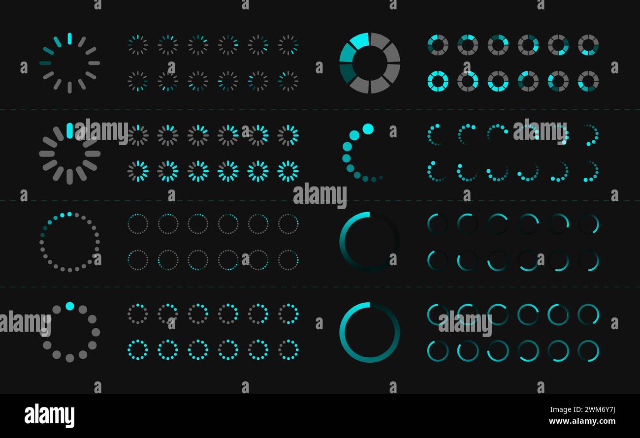 Digital buffer Stock Vector Images - Alamy