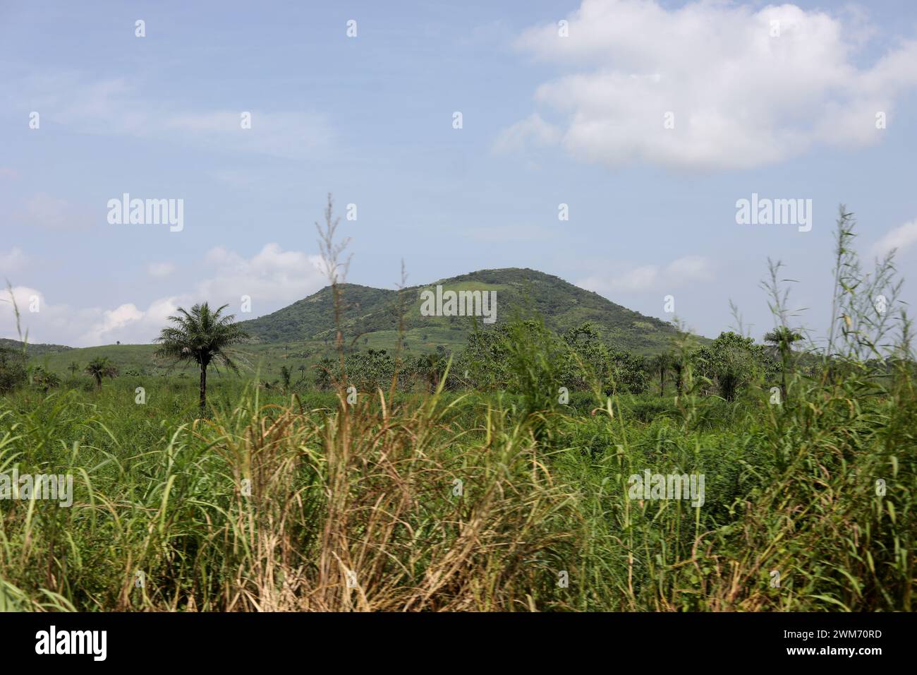 General views of Sierra Leone in Africa. Stock Photo