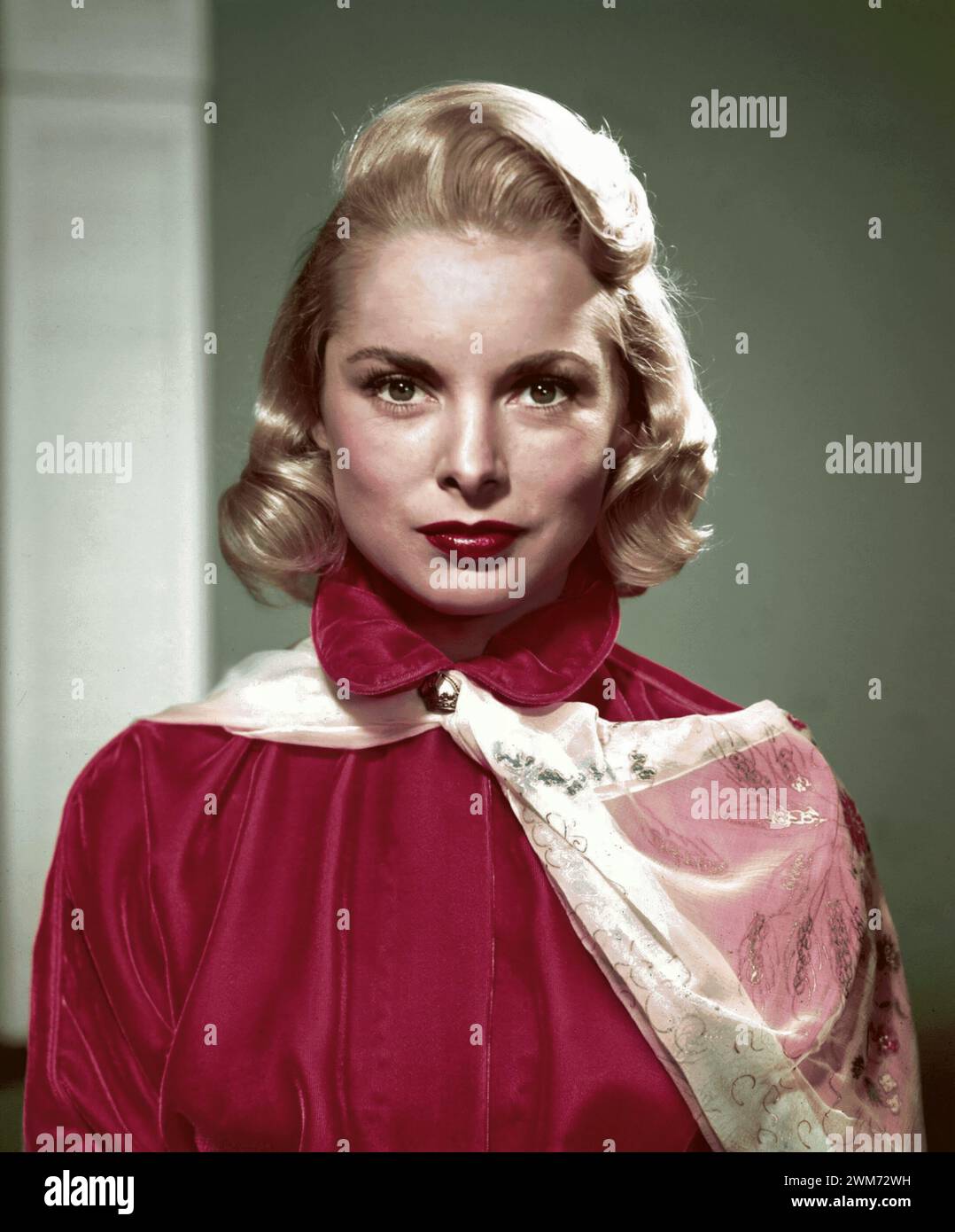 Janet Leigh. Portrait of the American actress, Jeanette Helen Morrison (1927-2004), publicity shot, 1954 Stock Photo