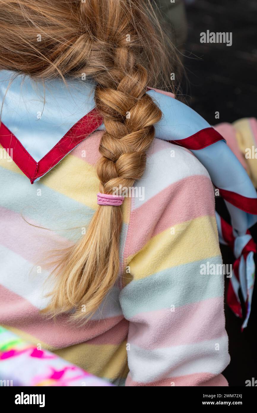 Pigtail hairstyle hi-res stock photography and images - Alamy