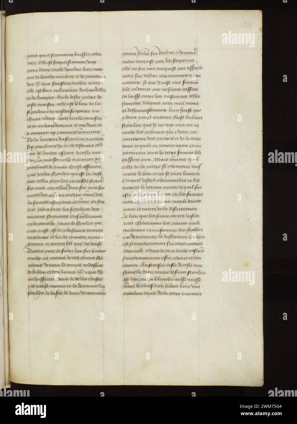 Cod. 125, f. 208r – Marco Polo Devisement du monde, Jean de Mandeville ...