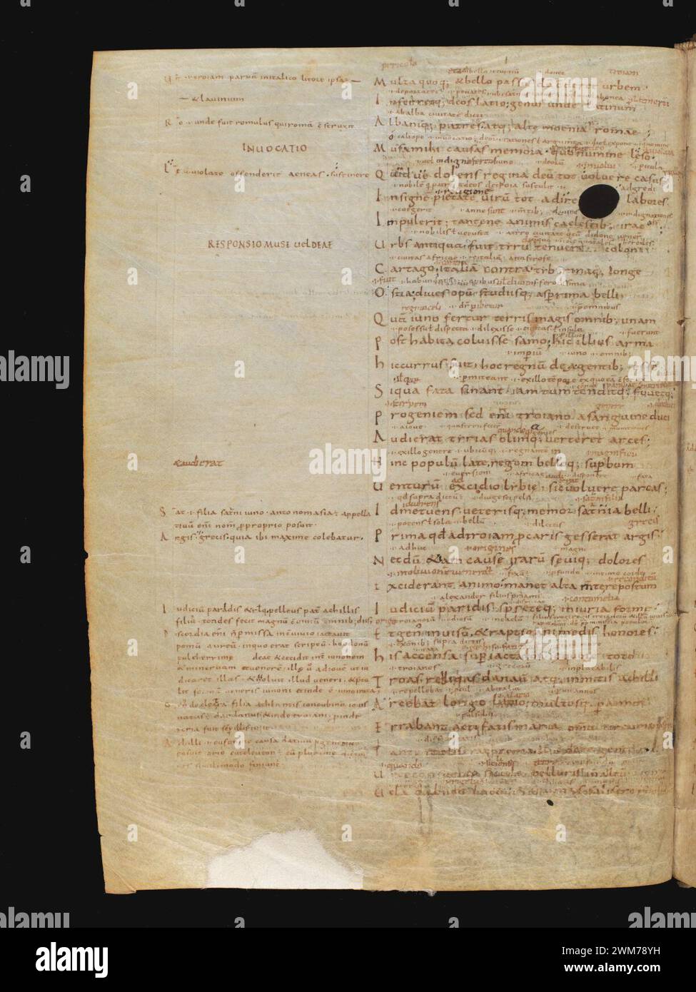 Cod. 167, f. 54v – Vergilius Bucolica, Georgica, Aeneis - Scholia ...