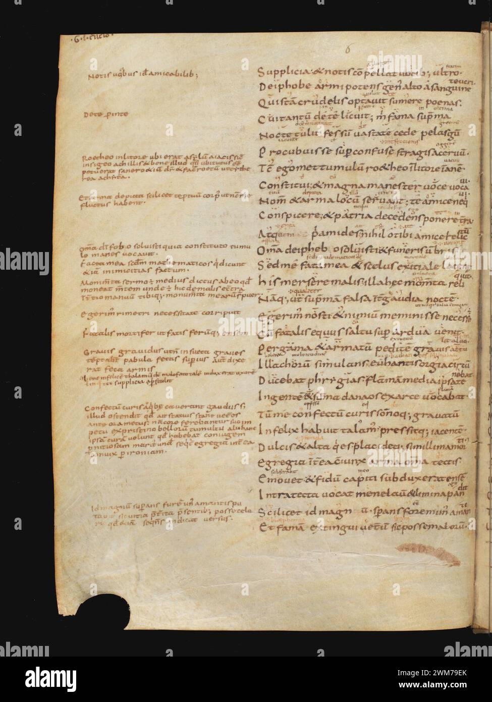 Cod. 167, f. 126v – Vergilius Bucolica, Georgica, Aeneis - Scholia ...