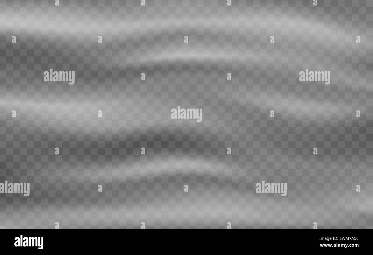 Plastic wrap texture. Stretched polyethylene cover. Transparent