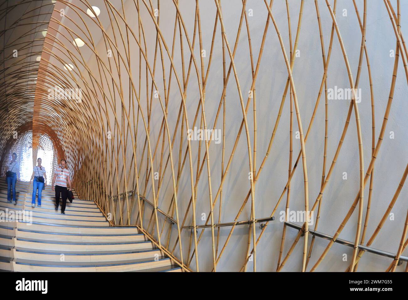 Bogota-Colombia- 10-01-2024 An exhibition at the Miguel Urrutia art