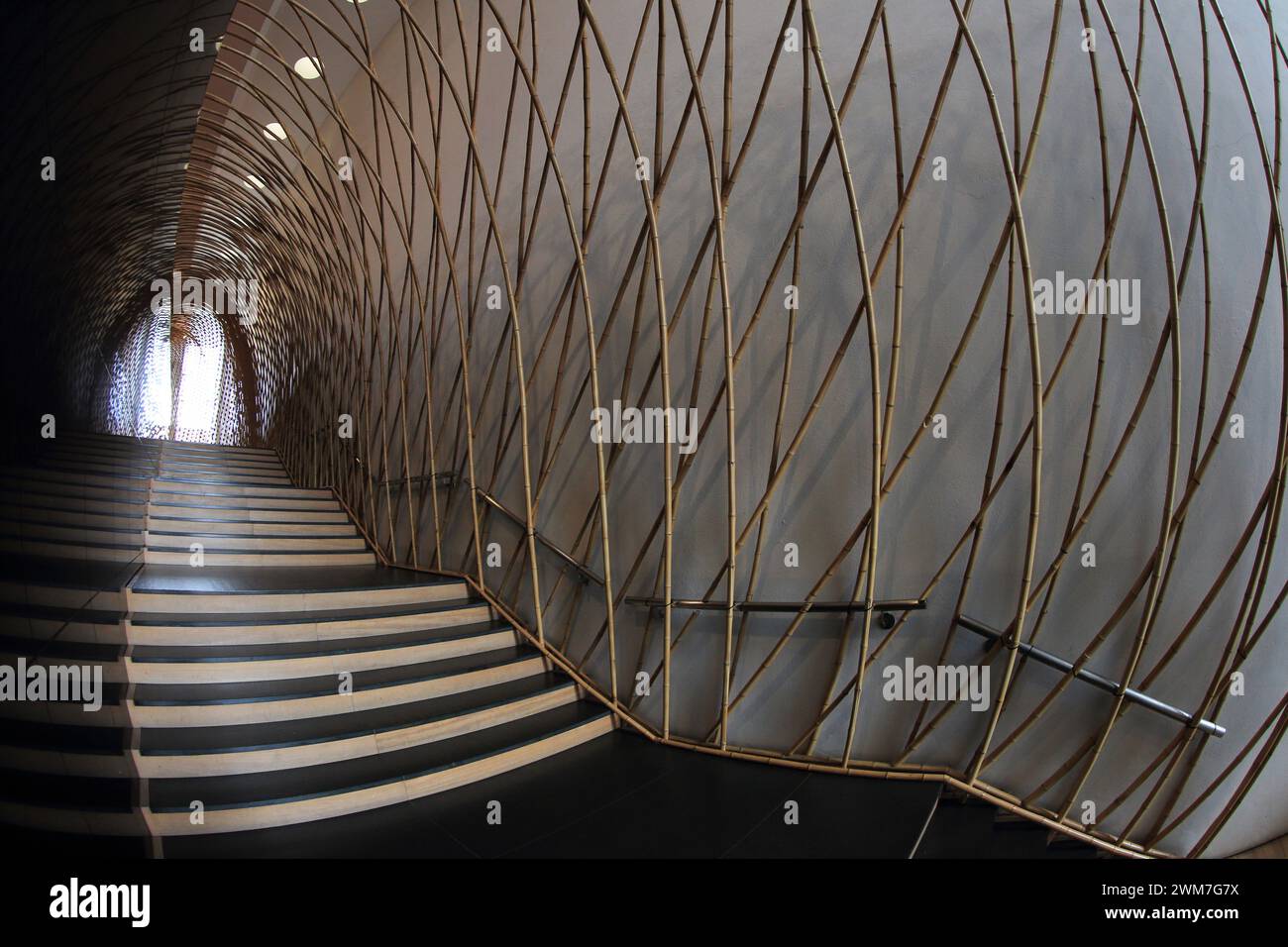 Bogota-Colombia- 10-01-2024 An exhibition at the Miguel Urrutia art