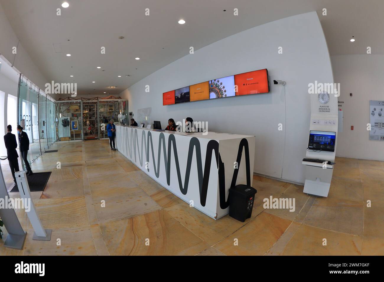 Bogota-Colombia- 10-01-2024 An exhibition at the Miguel Urrutia art