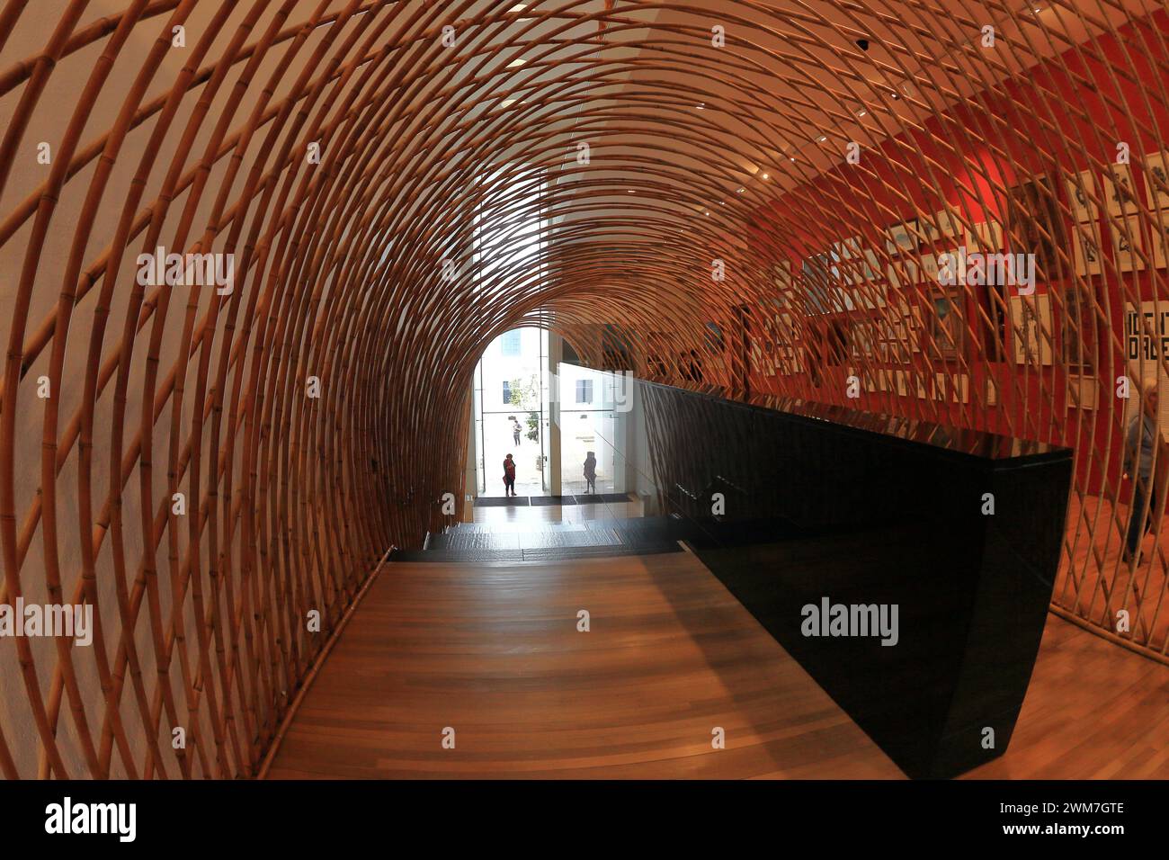 Bogota-Colombia- 10-01-2024 An exhibition at the Miguel Urrutia art