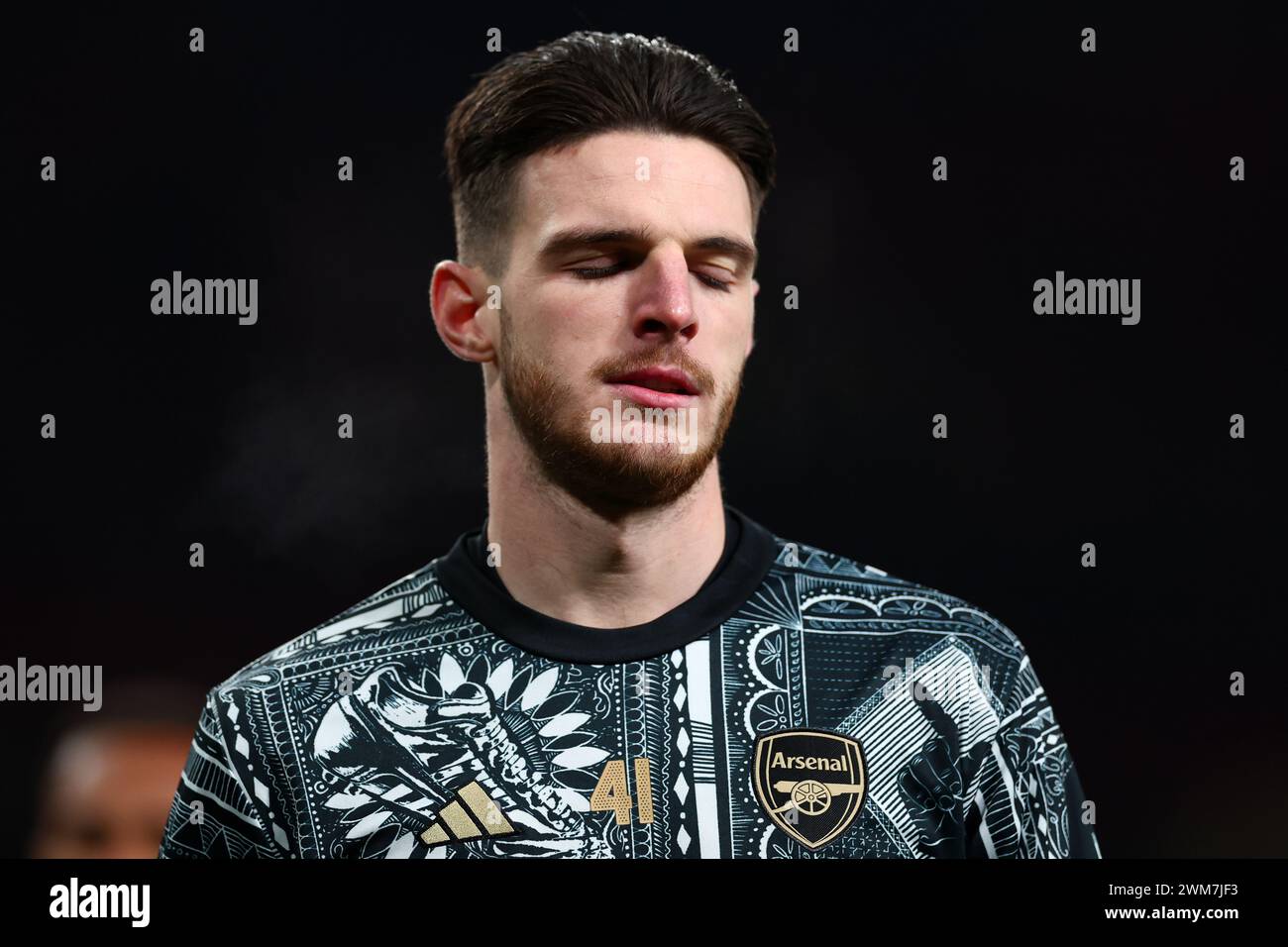 Emirates Stadium, London, UK. 24th Feb, 2024. Premier League Football ...