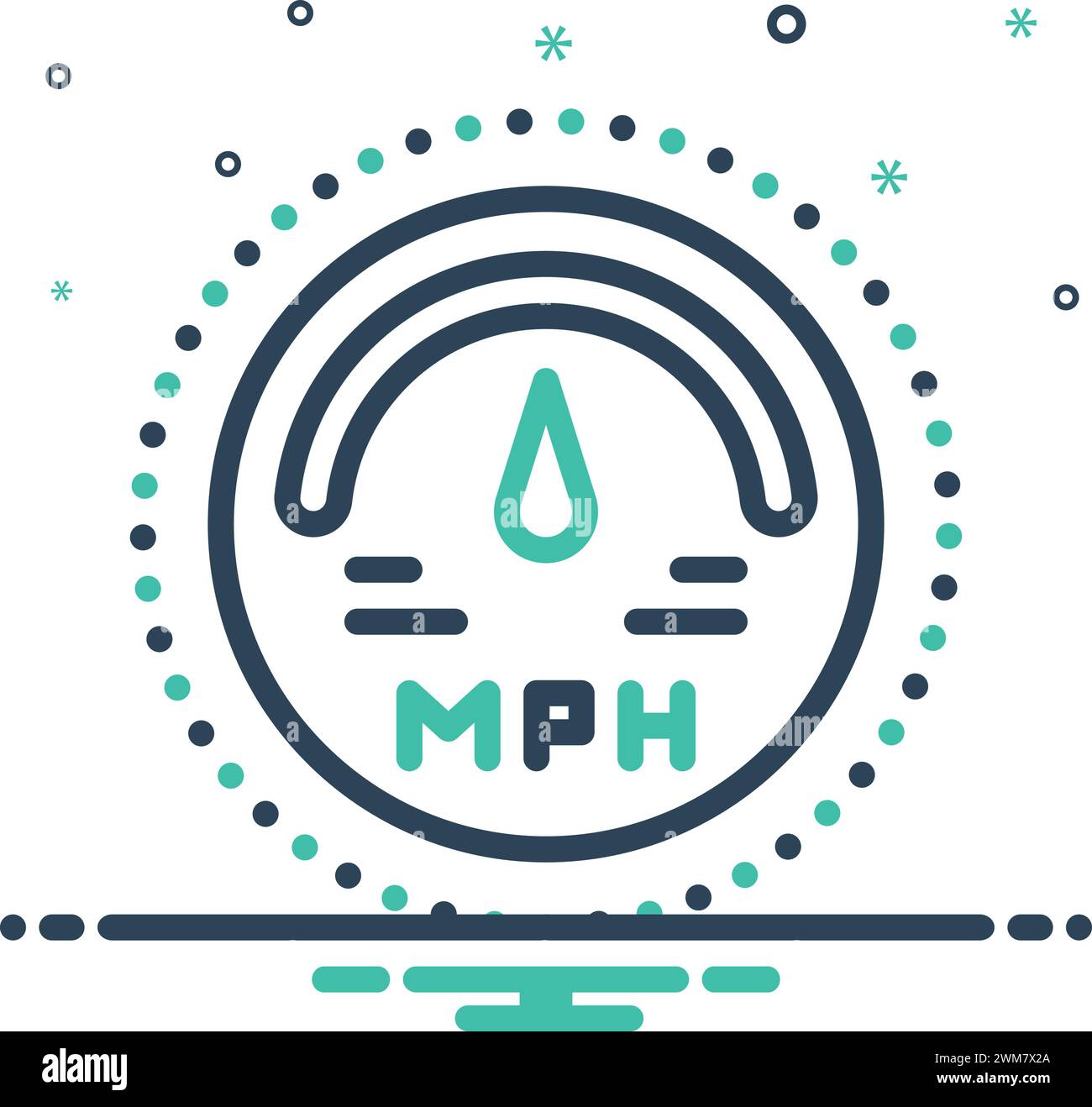 Mph symbol Stock Vector Images - Alamy