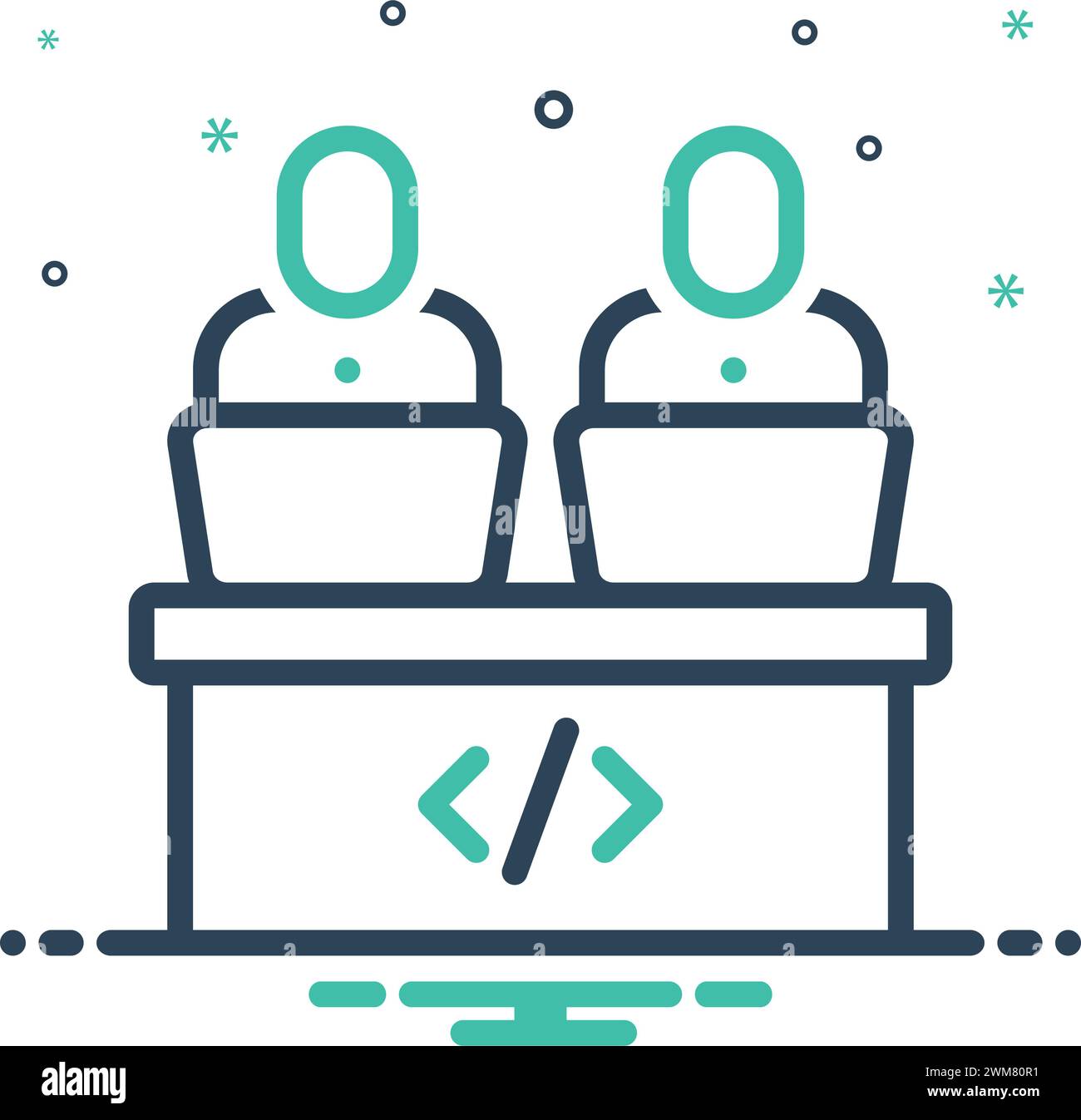 Programmers vector vectors hi-res stock photography and images - Alamy