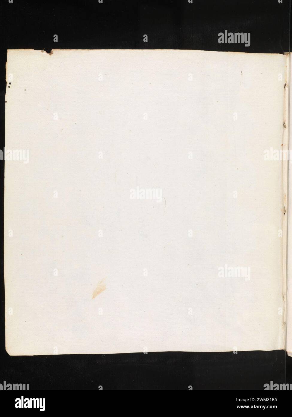 Cod. 347, f. N1v – Composite manuscript Macrobius, Plinius, Nonius Marcellus excerpts, Latin. Stock Photo