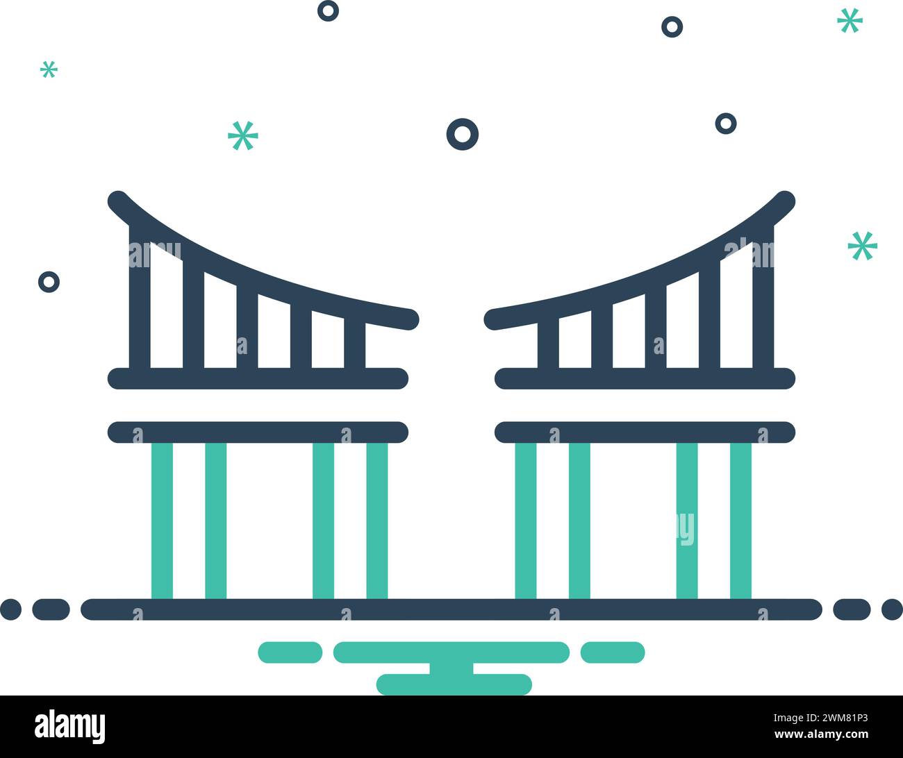 Icon for gaps,interval Stock Vector Image & Art - Alamy