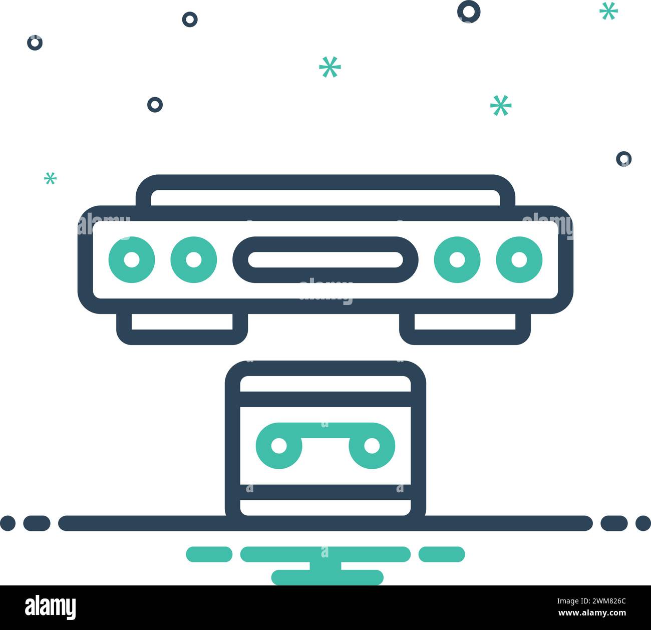 Icon for vcr,video Stock Vector