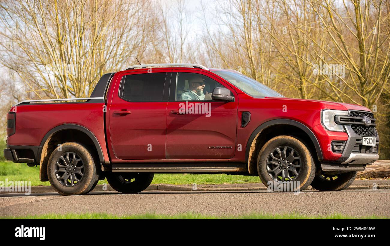 Red ford ranger hi-res stock photography and images - Alamy