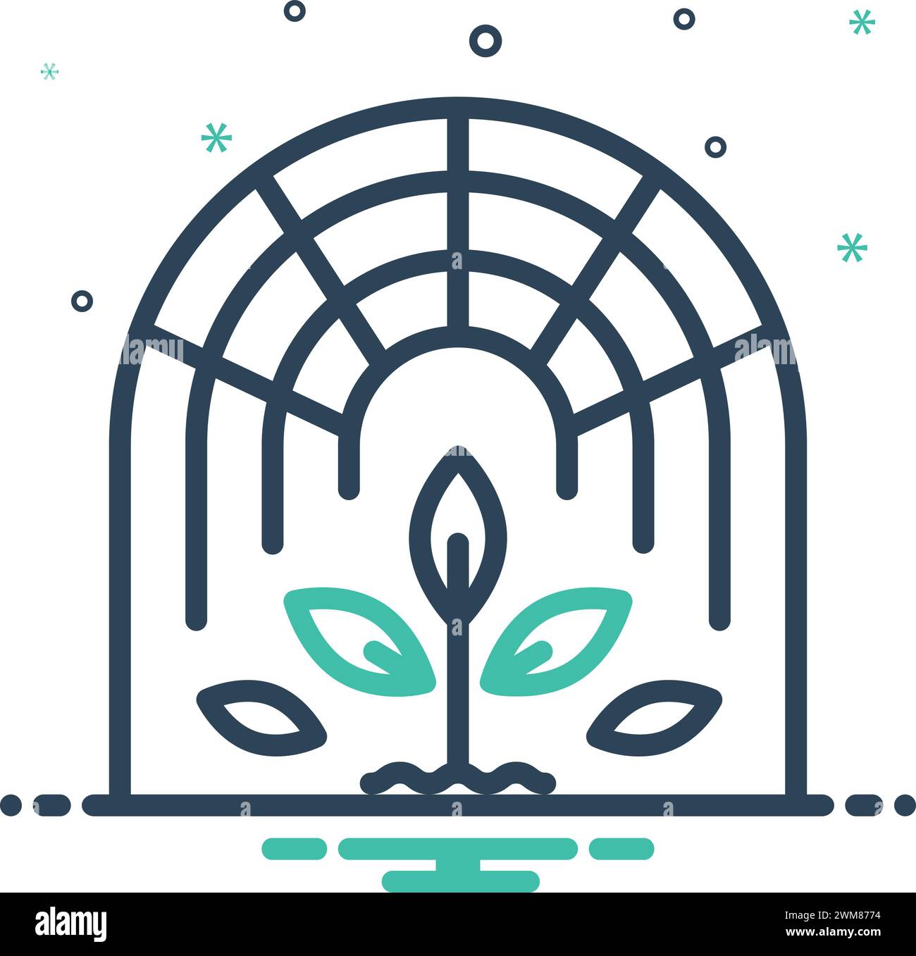 Icon for greenhouse,orangery Stock Vector Image & Art - Alamy
