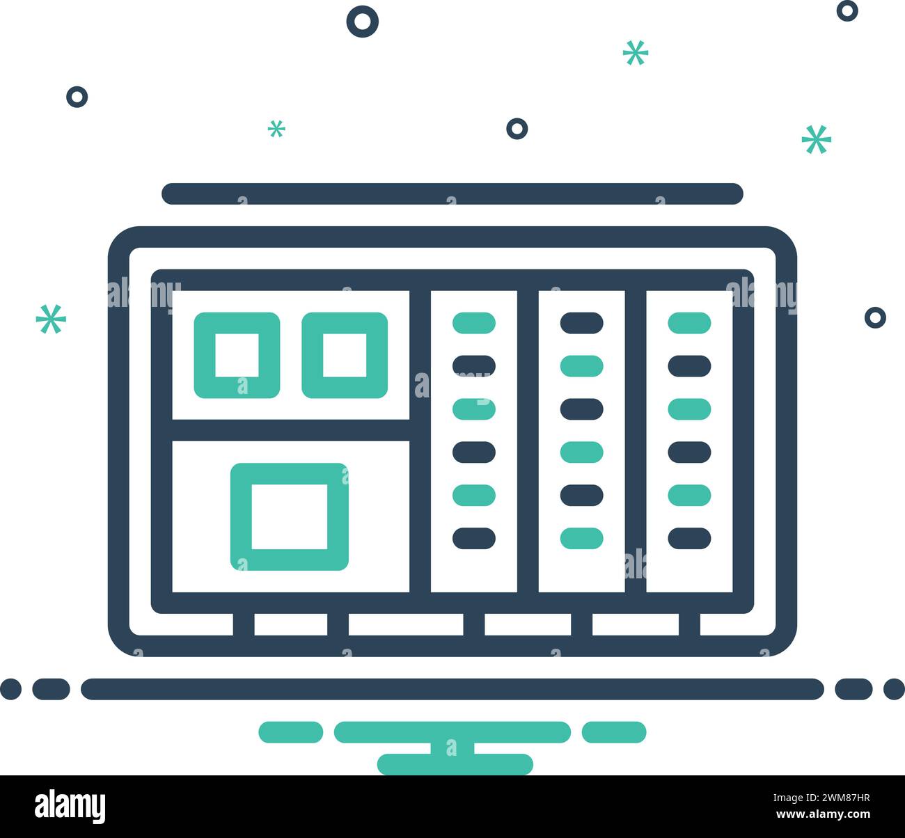 Icon for plc,controller Stock Vector Image & Art - Alamy