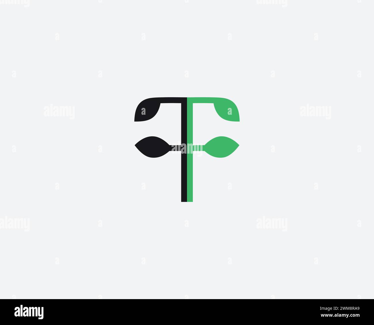 creative letter FF logo design vector template Stock Vector