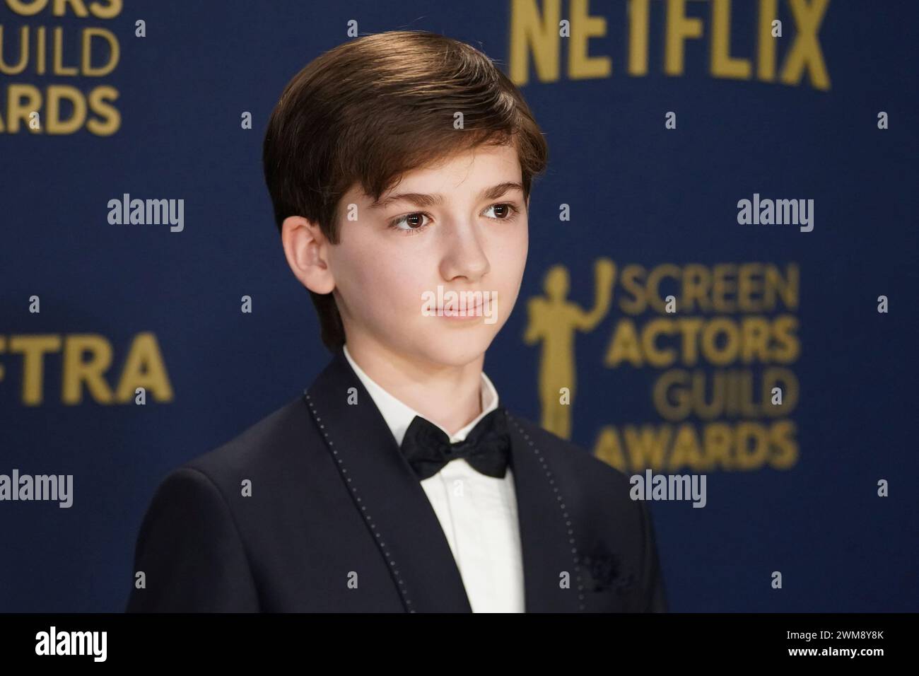 Zachary Golinger Arrives At The 30th Annual Screen Actors Guild Awards Zachary Golinger Arrives At The 30th Annual Screen Actors Guild Awards On Saturday Feb 24 2024 At The Shrine Auditorium In Los Angeles Photo By Jordan Straussinvisionap 2WM8Y8K 