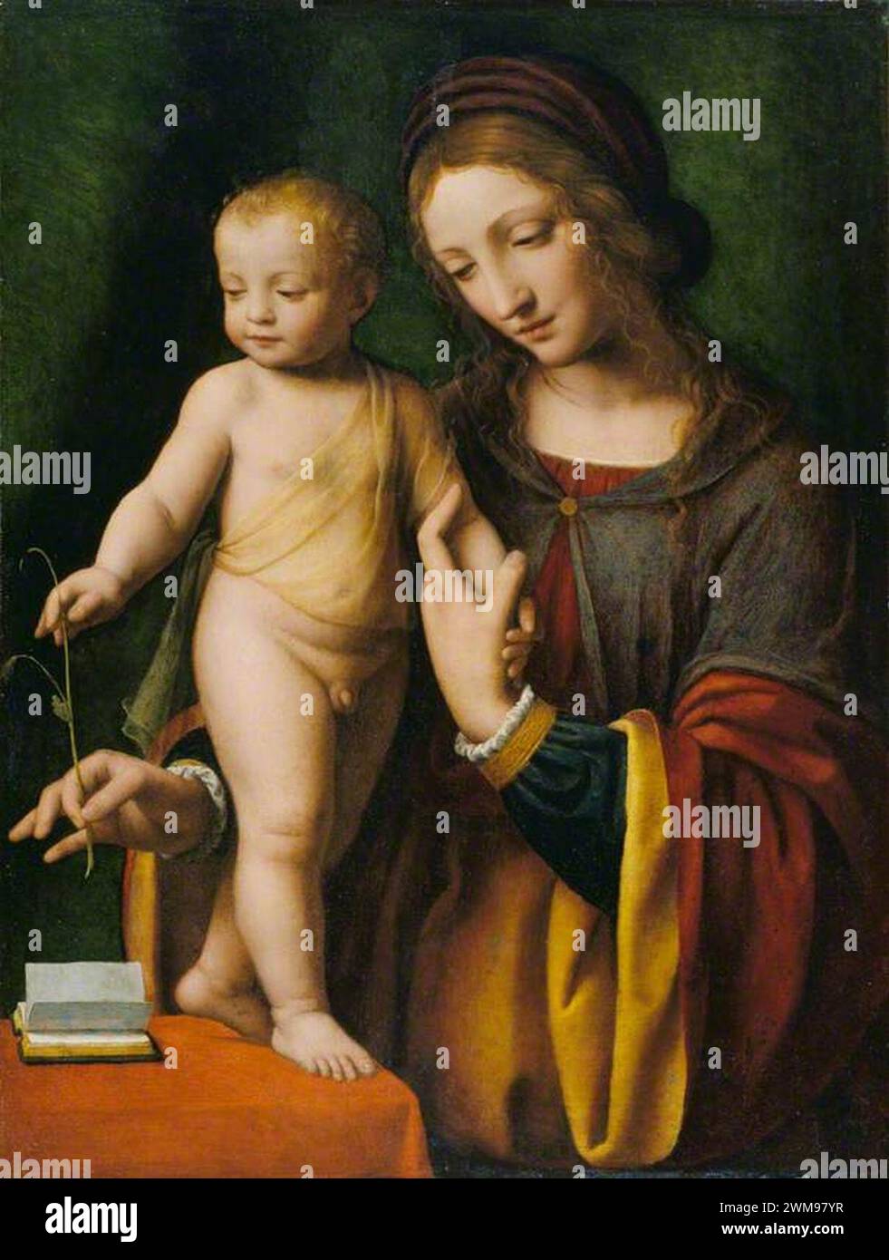 Bernardino Luini (c.1480-c.1532) (attributed to) - The Virgin and Child ...