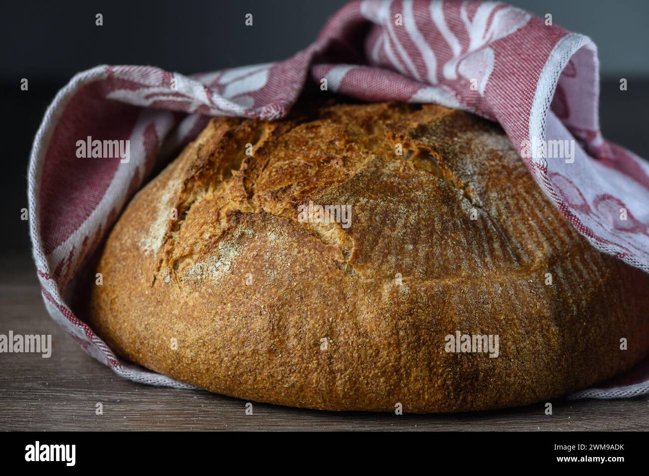 delicious homemade freshly baked bran bread 10 Stock Photo Alamy
