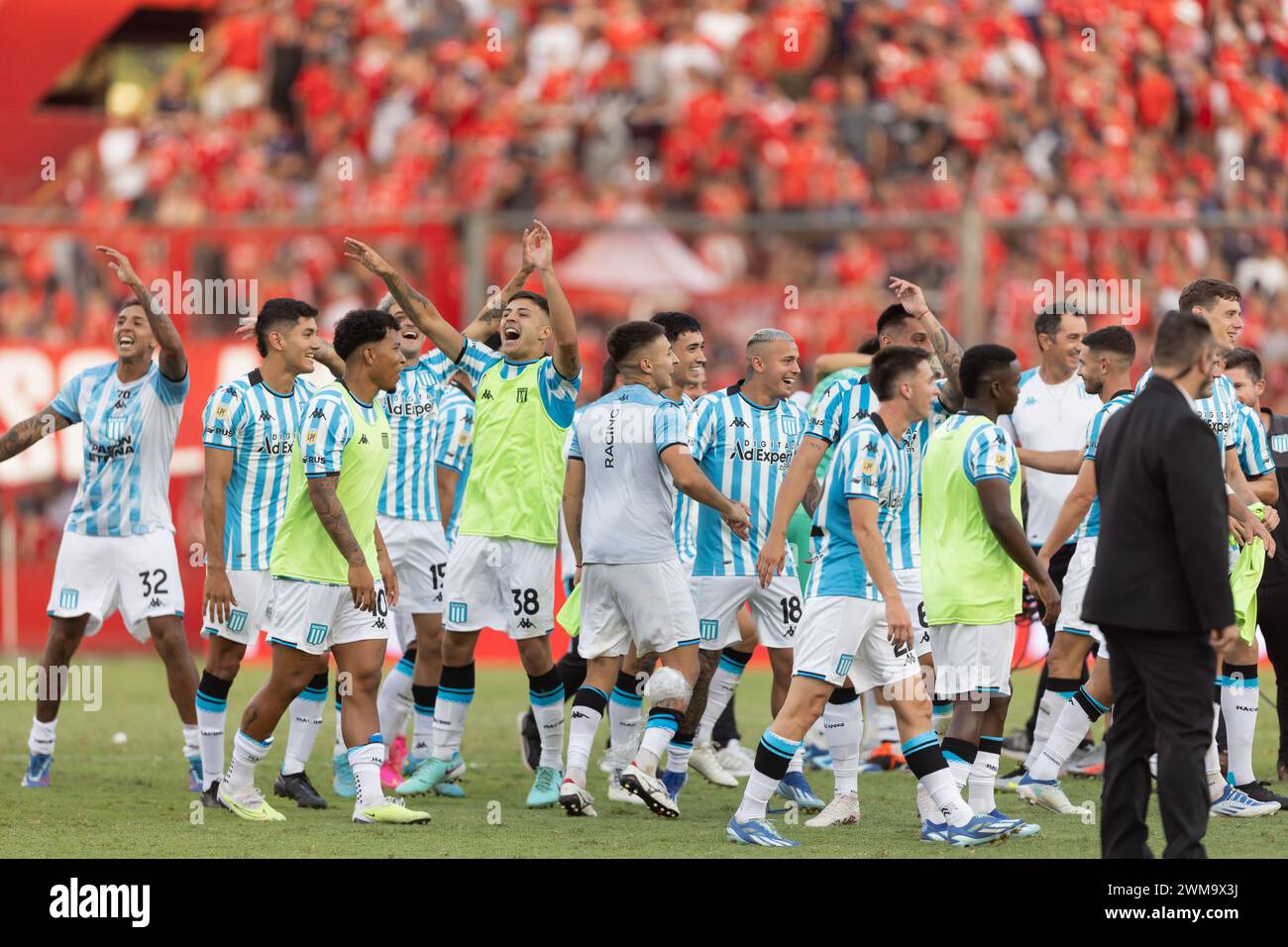 Avellaneda Argentina 24th February 2024 Racing Club Players avellaneda-argentina-24th-february-2024-racing-club-players