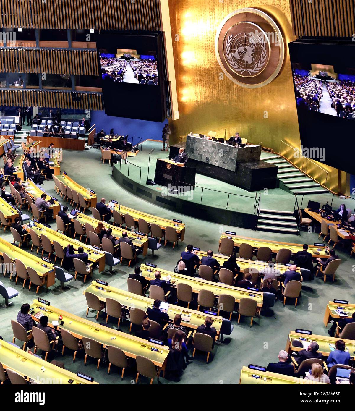 The United Nations General Assembly is held at the United Nations ...