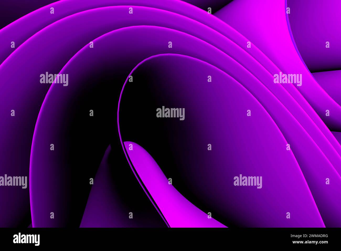 Purple color Line curve abstract Stock Photo