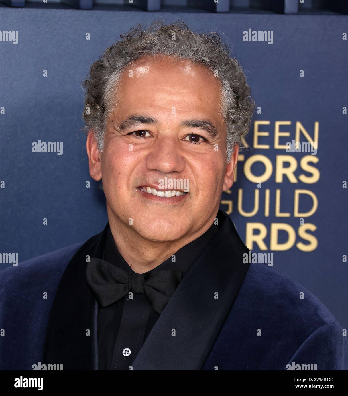 LOS ANGELES, CALIFORNIA, USA - FEBRUARY 24: John Ortiz arrives at the 30th Annual Screen Actors Guild Awards held at the Shrine Auditorium and Expo Hall on February 24, 2024 in Los Angeles, California, United States. (Photo by Xavier Collin/Image Press Agency) Stock Photo