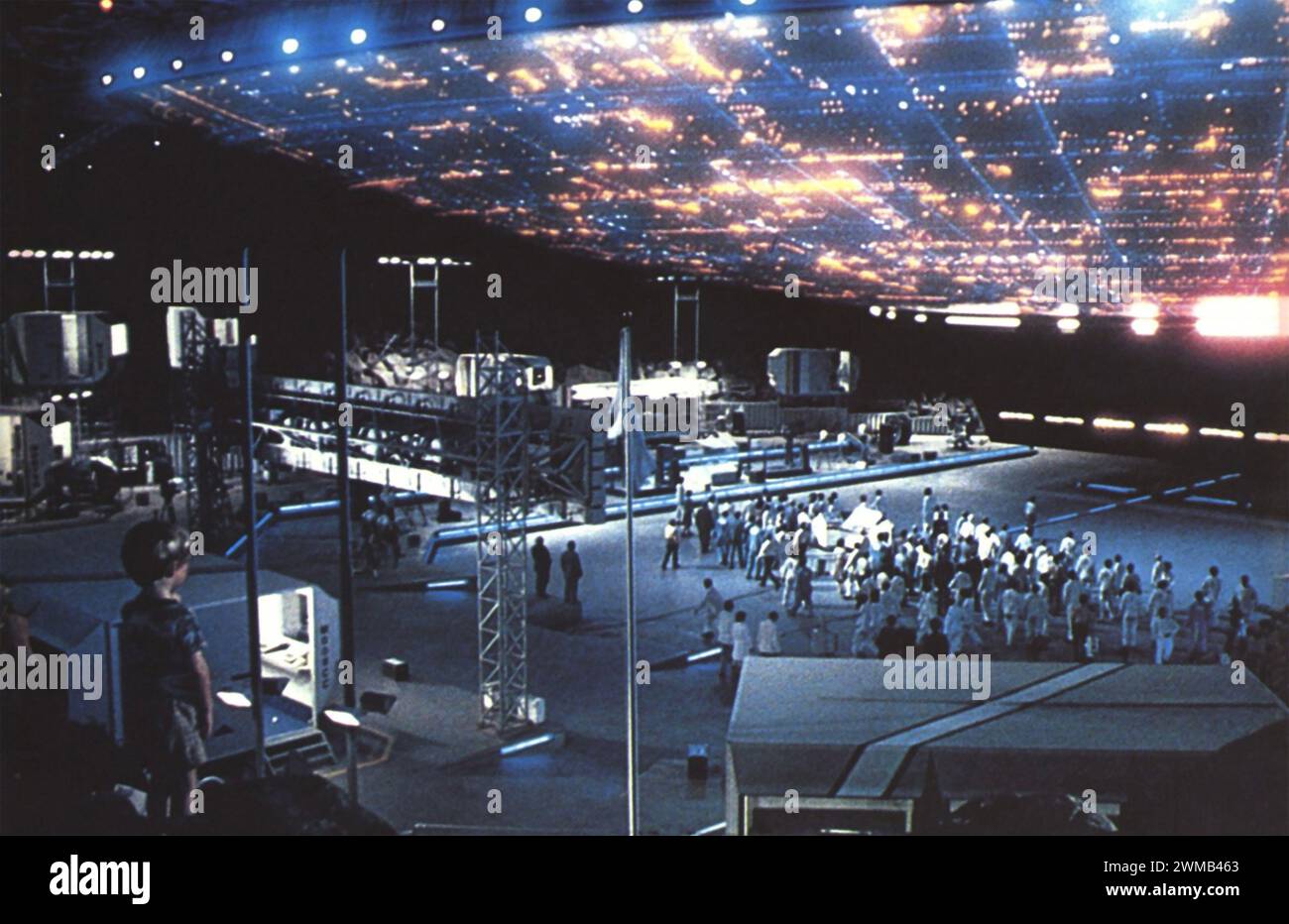 CLOSE ENCOUNTERS OF THE THIRD KIND 1977 Columbia Pictures sci-fi film directed by Stephen Spielberg Stock Photo