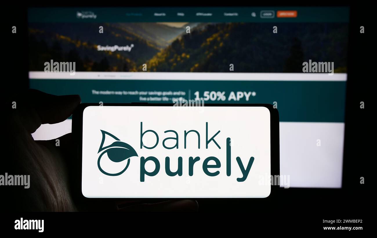 Bankpurely logo hires stock photography and images Alamy