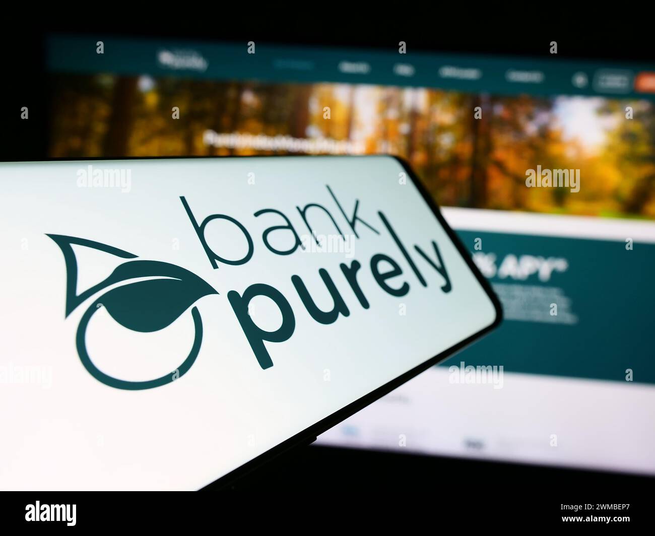 Bankpurely logo hires stock photography and images Alamy