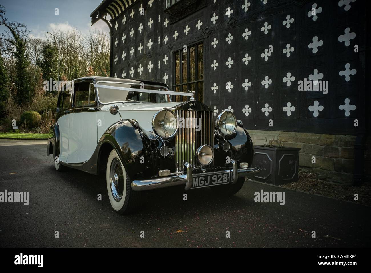 Samlesbury Hall, Lancashire - Stock Image