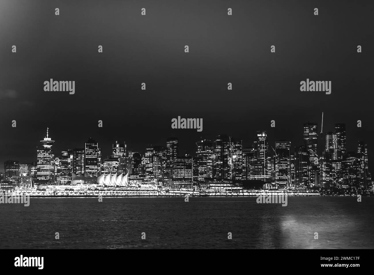 Vancouver, Canada - City skyline of Vancouver from Vancouver Harbour ...