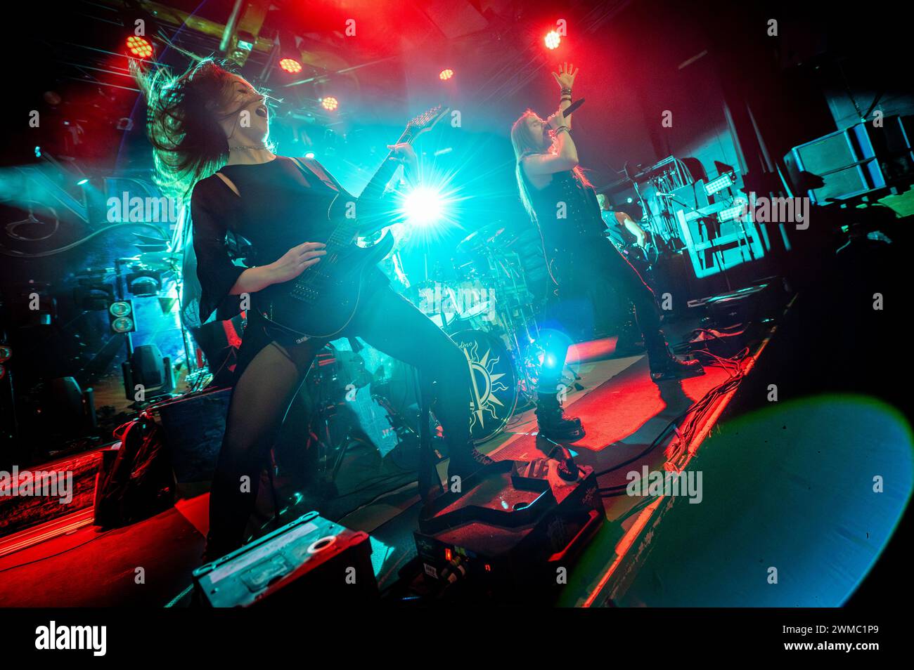 Copenhagen, Denmark. 23rd, February 2024. The Czech power metal band