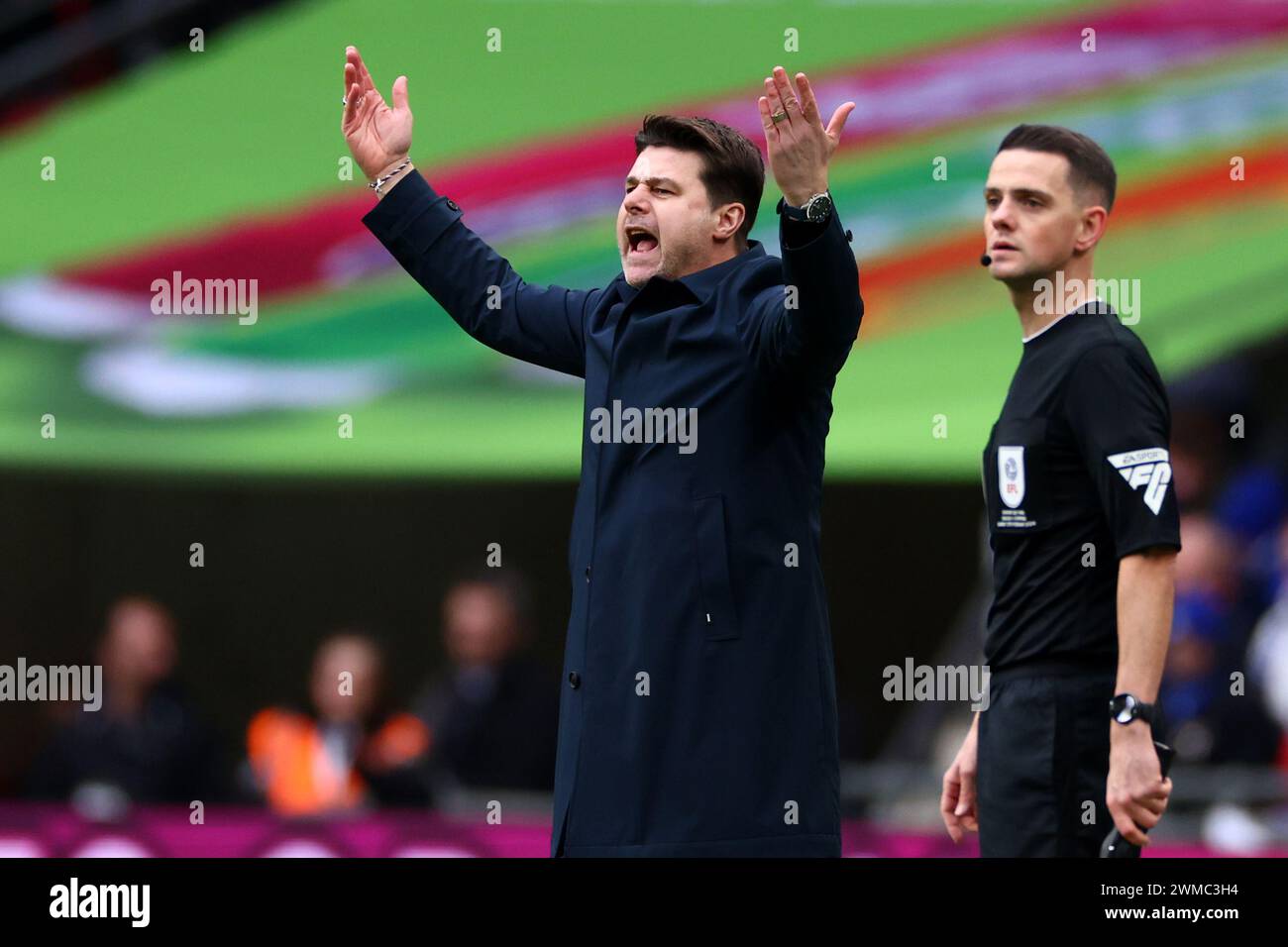 Wembley Stadium, London, UK. 25th Feb, 2024. Carabao League Cup Final