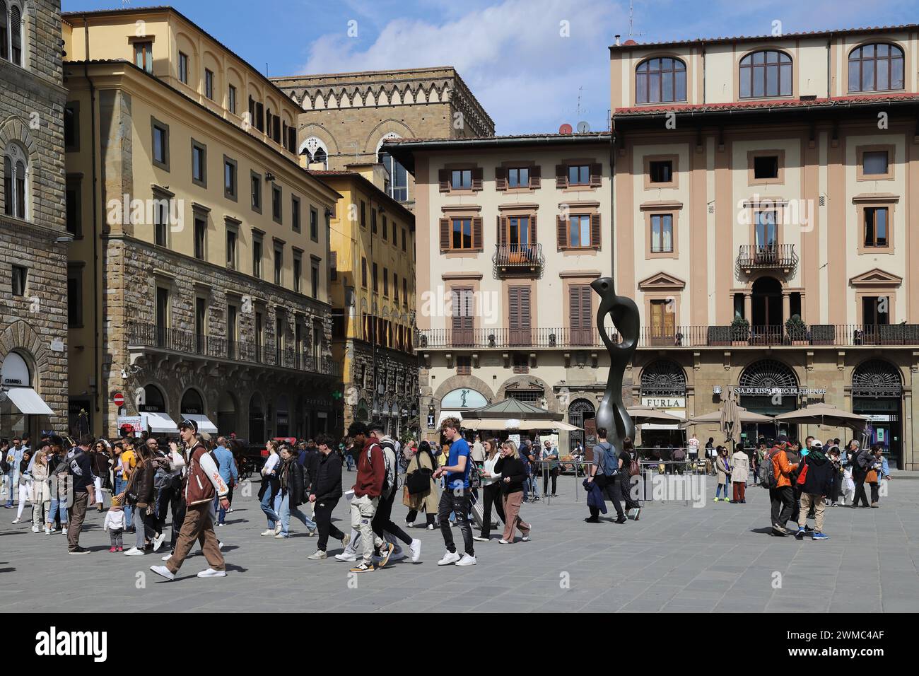 Italien Florenz Toskana  Piazza della Signoria Stock Photo